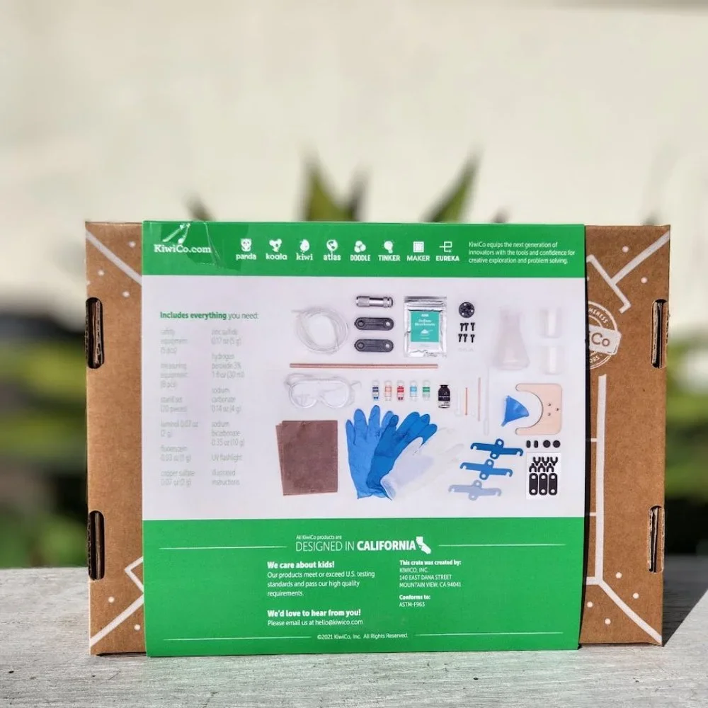NEW KiwiCo Kiwi co Crate Science Experiments Craft Kits Chemistry Bundle Lab NEW